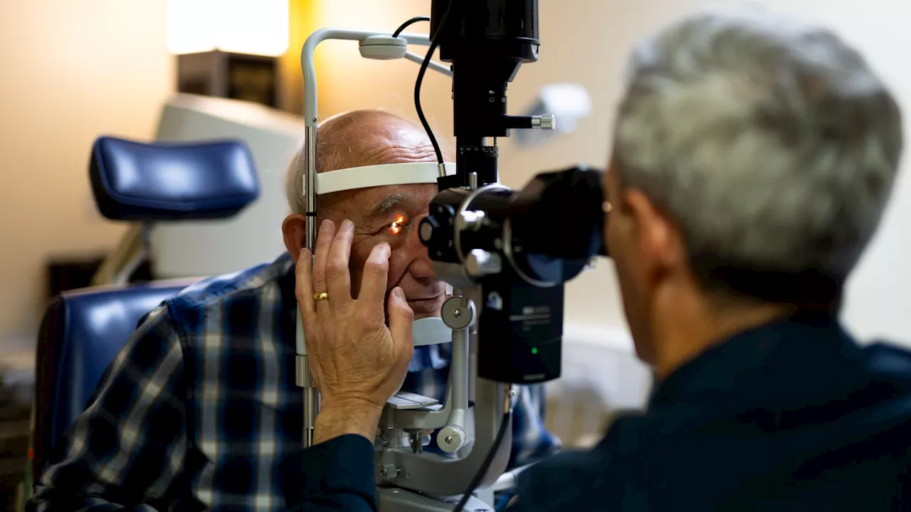 Man in his 90s from Surrey becomes first person in England to receive an artificial cornea