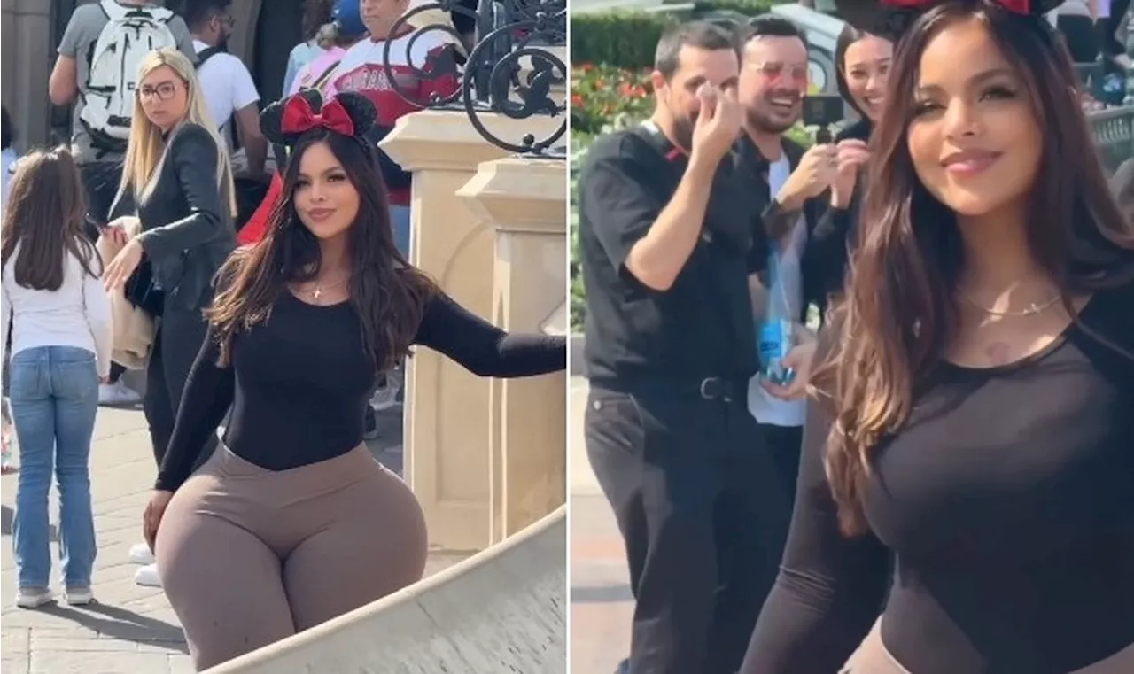 Modelo reclama de ter virado 'motivo de piada' durante passeio à Disney