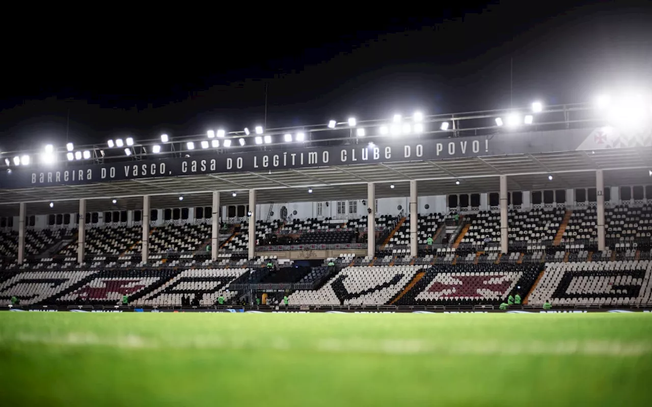 São Januário volta a ser pichado após o Vasco sofrer goleada no Brasileirão