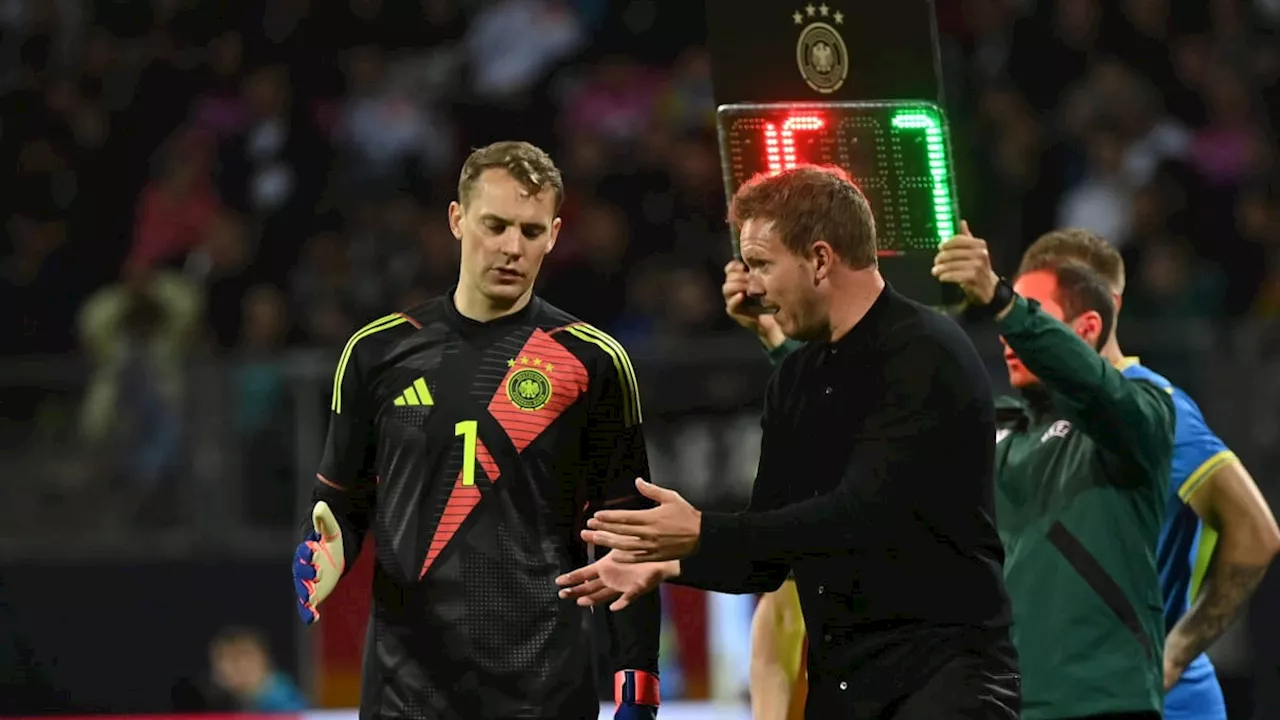 DFB-Keeper Neuer gibt sein langersehntes Comeback