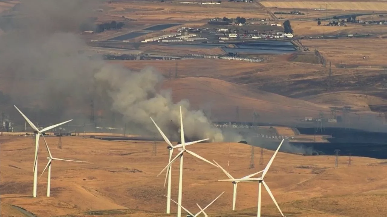 Crews making good progress on Patterson Fire in Altamont Pass