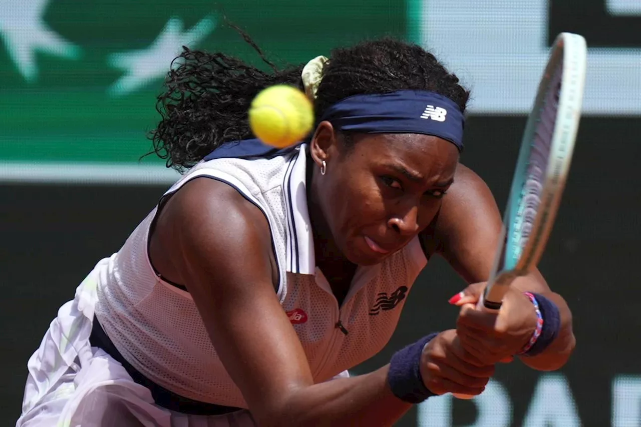 Roland-Garros: l'Américaine Coco Gauff première qualifiée pour les demi-finales|br/|