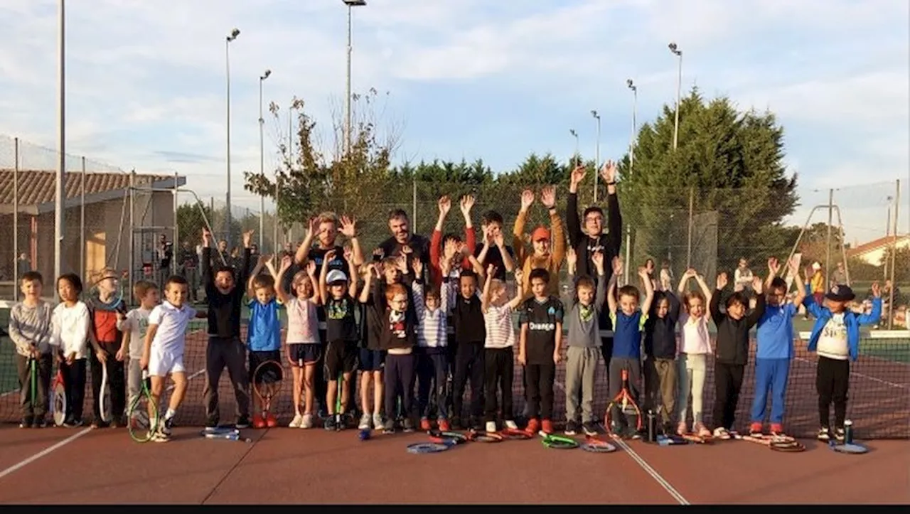 Des jeunes du Tennis-club Salvetat à Roland-Garros