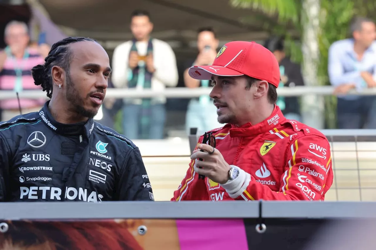 Ferrari descarta chance de Hamilton e Leclerc se anularem: ‘É melhor ter dois pilotos’