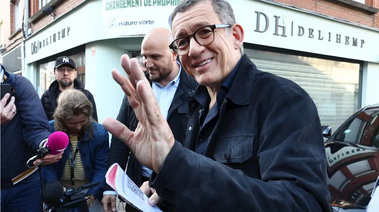 Dany Boon « très ému » de porter la flamme olympique à Lille