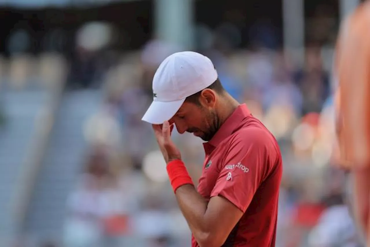 Novak Djokovic déclare forfait pour son quart de finale à Roland-Garros