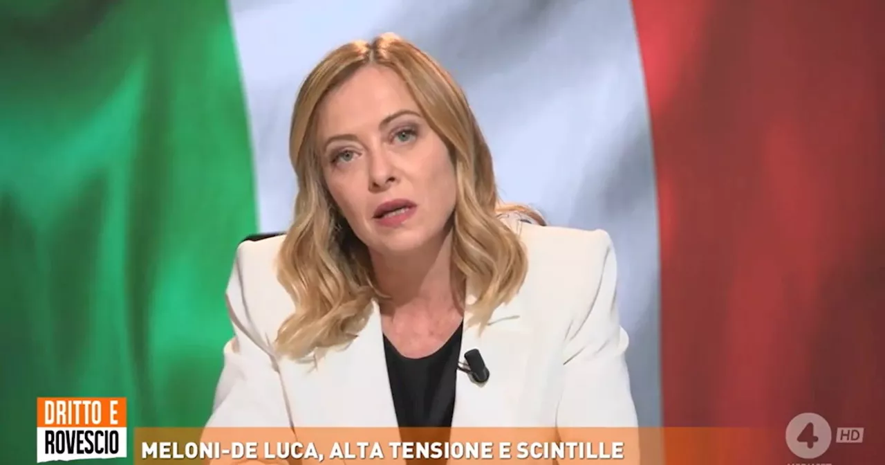 Quarta Repubblica, Meloni smaschera Schlein e Conte: &#034;Non ho visto nessuno dei due&#034;