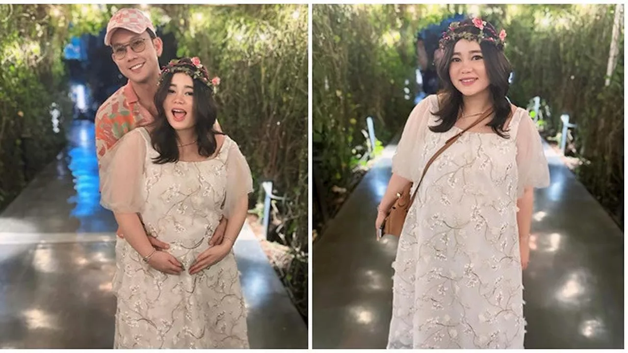 7 Momen Denny Sumargo Beri Kejutan Baby Shower ke Olivia Allan, Penuh Bahagia