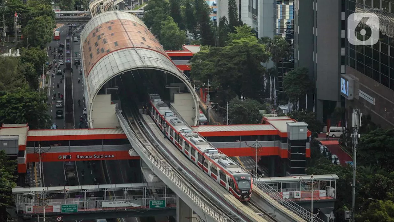 Catat Rekor Tertinggi, LRT Jabodebek Angkut 1,7 Juta Orang di Mei 2024