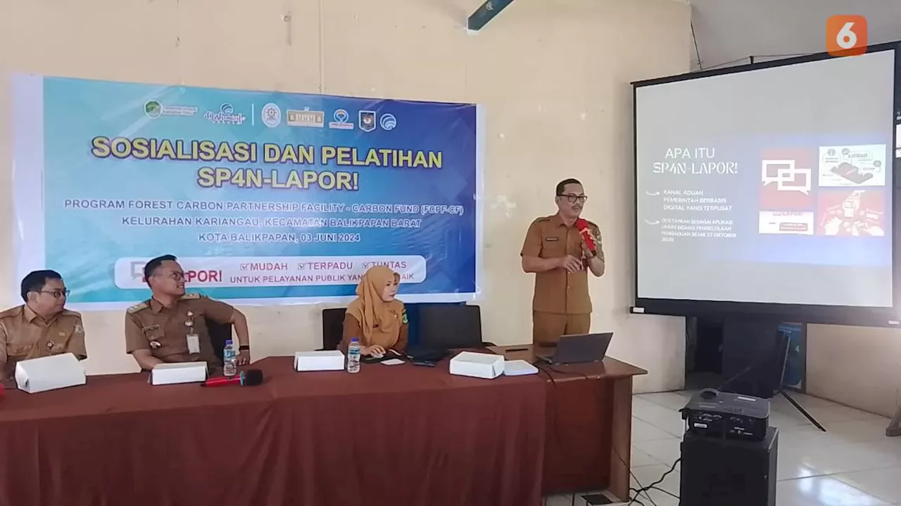 Diskominfo Kaltim Perkenalkan Aplikasi Pengaduan Kerusakan Lingkungan di Kariangau