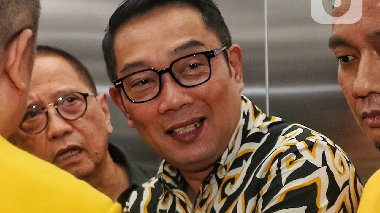 Geridra Beri Rekomendasi ke Ridwan Kamil Untuk Maju di Pilkada Jakarta