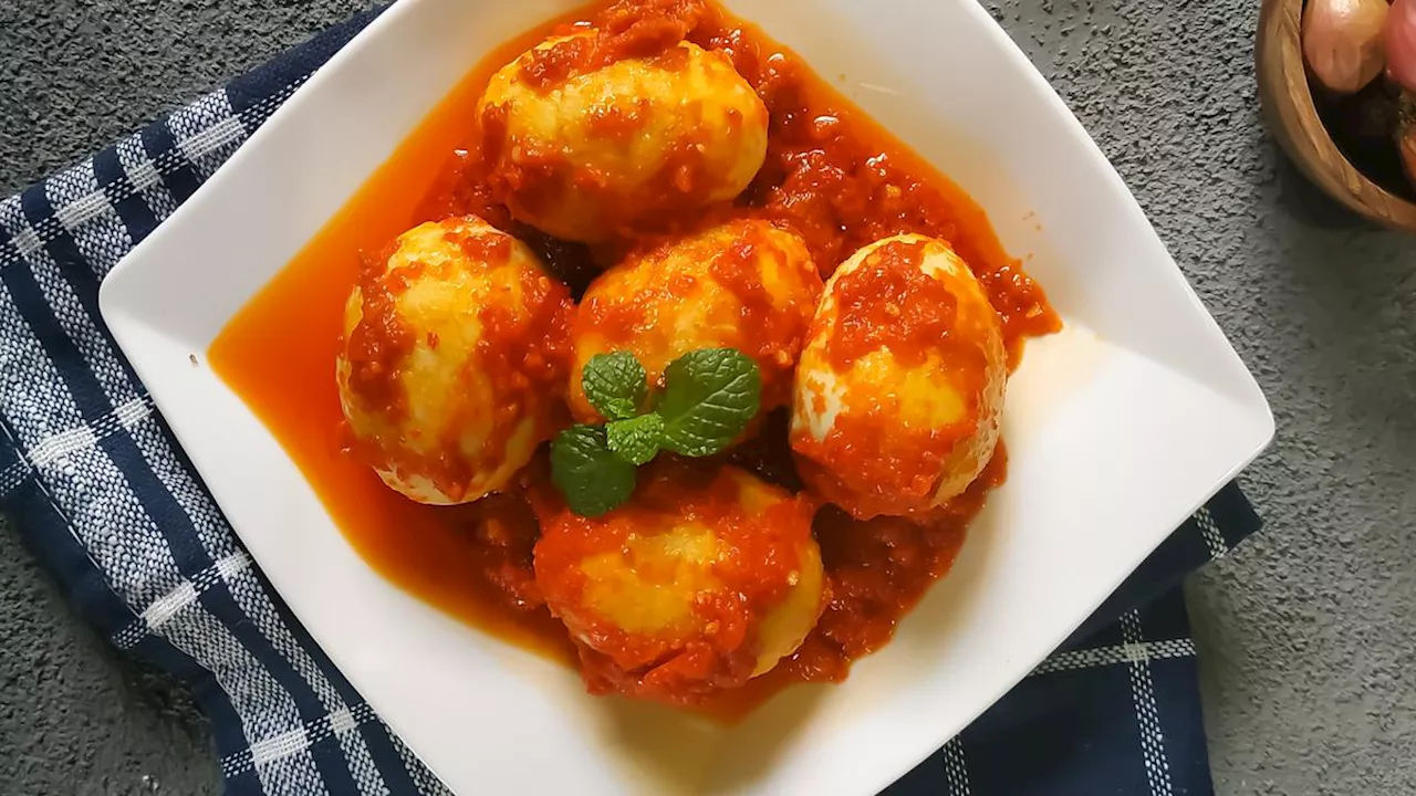 Resep Telur Balado Padang Spesial, Bumbunya Meresap Sampai Kedalam