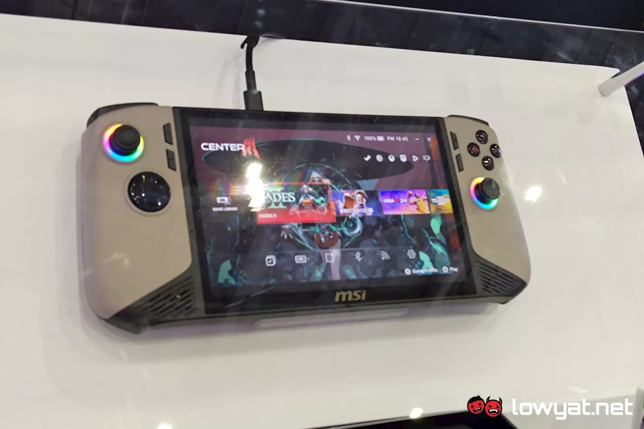 MSI Claw 8 AI Plus Appears At Computex 2024; Featuring Intel Lunar Lake