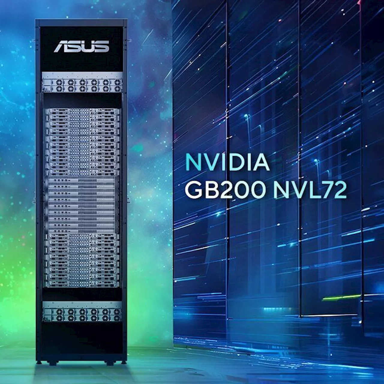 ASUS showcases AI solutions at Computex 2024 with the NVIDIA GB200 NVL72