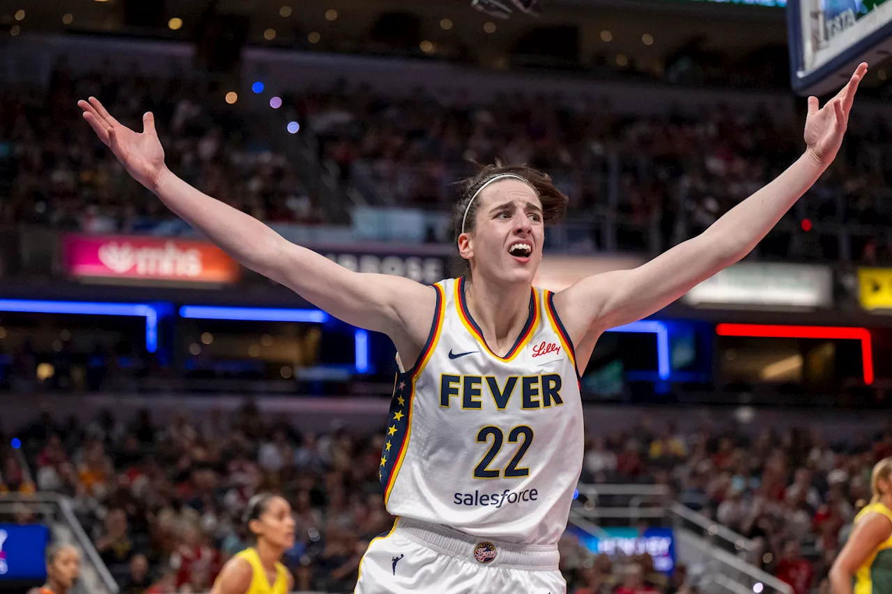 WNBA upgrades foul on Caitlin Clark by Chennedy Carter, fines Angel Reese for no postgame interview