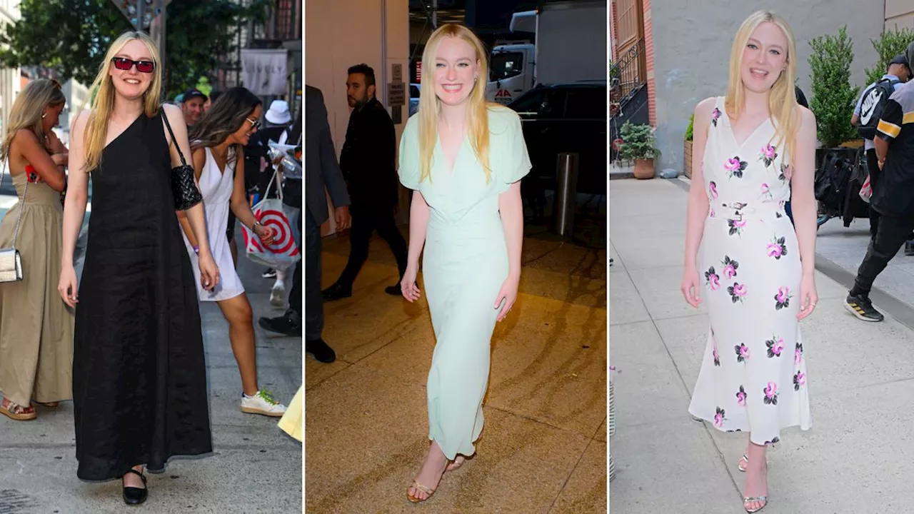 Dakota Fanning's Best Summer Dresses Are All Worth Shopping