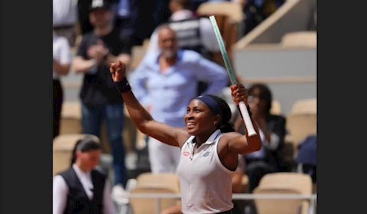 Coco Gauff Kalahkan Ons Jabeur di Perempat Final Prancis Terbuka