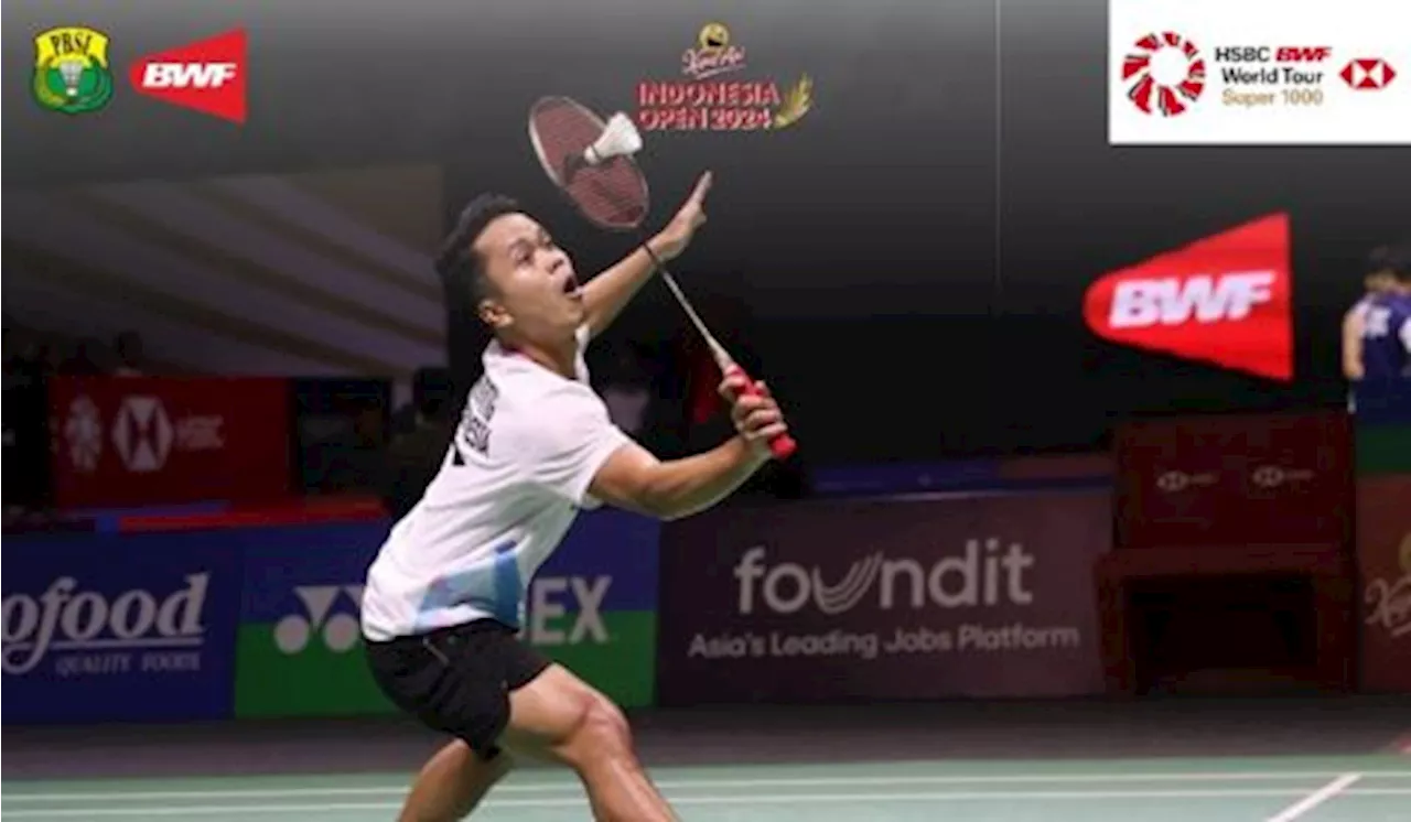 Ginting Akui Banyak Lakukan Kesalahan Sendiri Sehingga Tersingkir dari Indonesia Terbuka