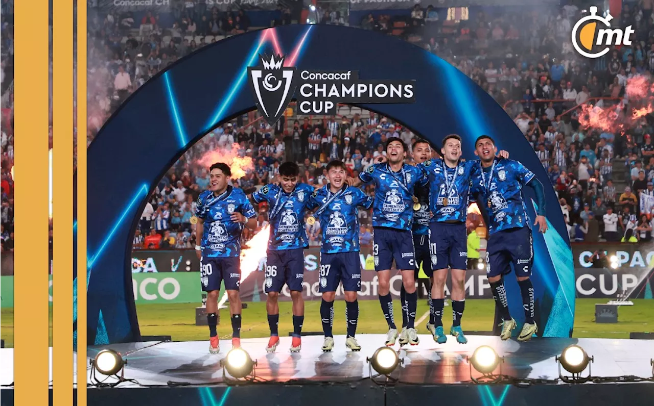 Pachuca supera al América y es el nuevo rey del ranking de Concacaf