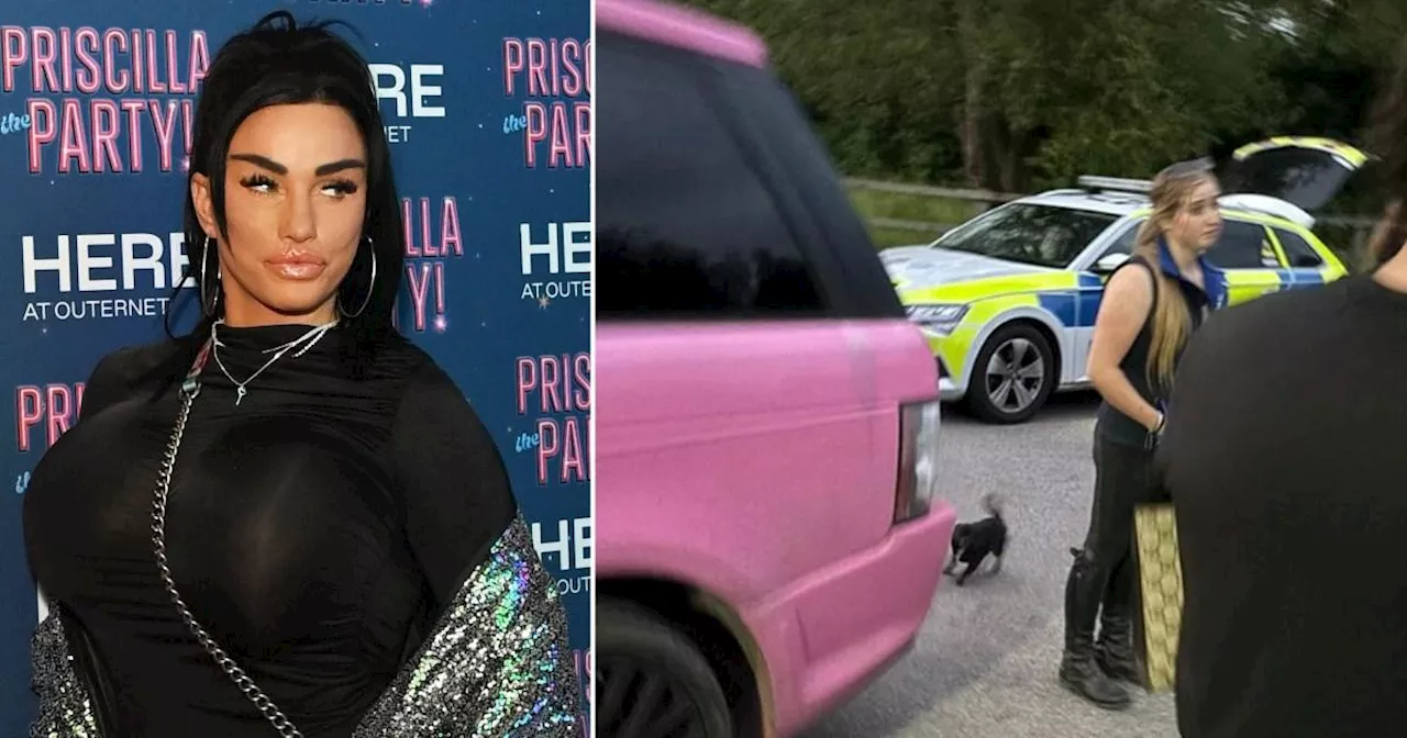 Katie Price calls police again as 'eight people' lurk outside new home