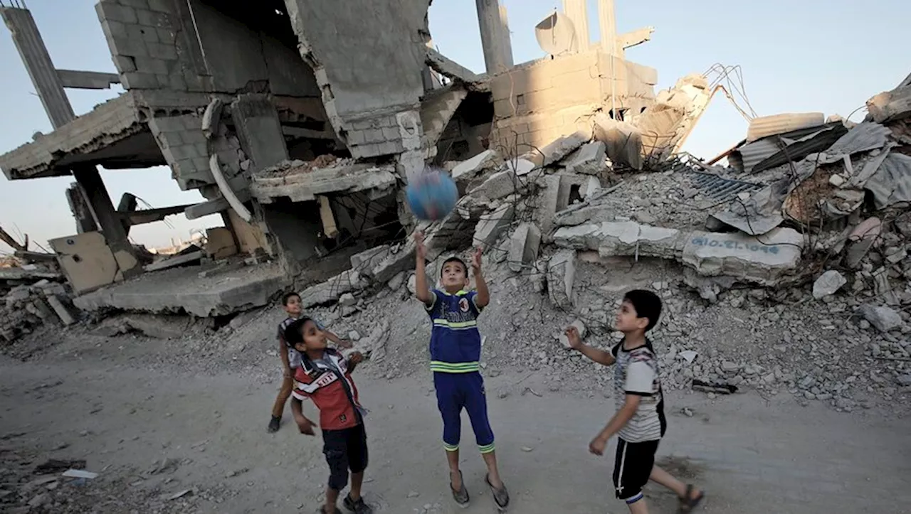 Gaza : 'Ils oublient leurs peurs, les bombardements et la guerre', le football pour oublier la guerre