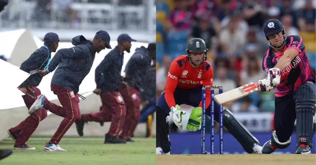 ENG vs SCO: बारिश की भेंट चढ़ा इंग्लैंड और स्कॉटलैंड का मैच, 10 ओवर के खेल में हुई हालत खराब