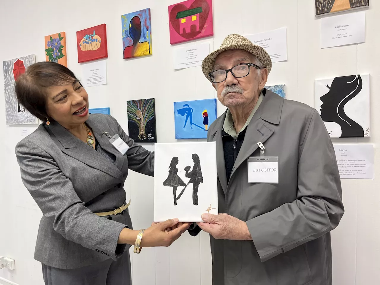 Painting memories helps 91-year old Mexican man with dementia