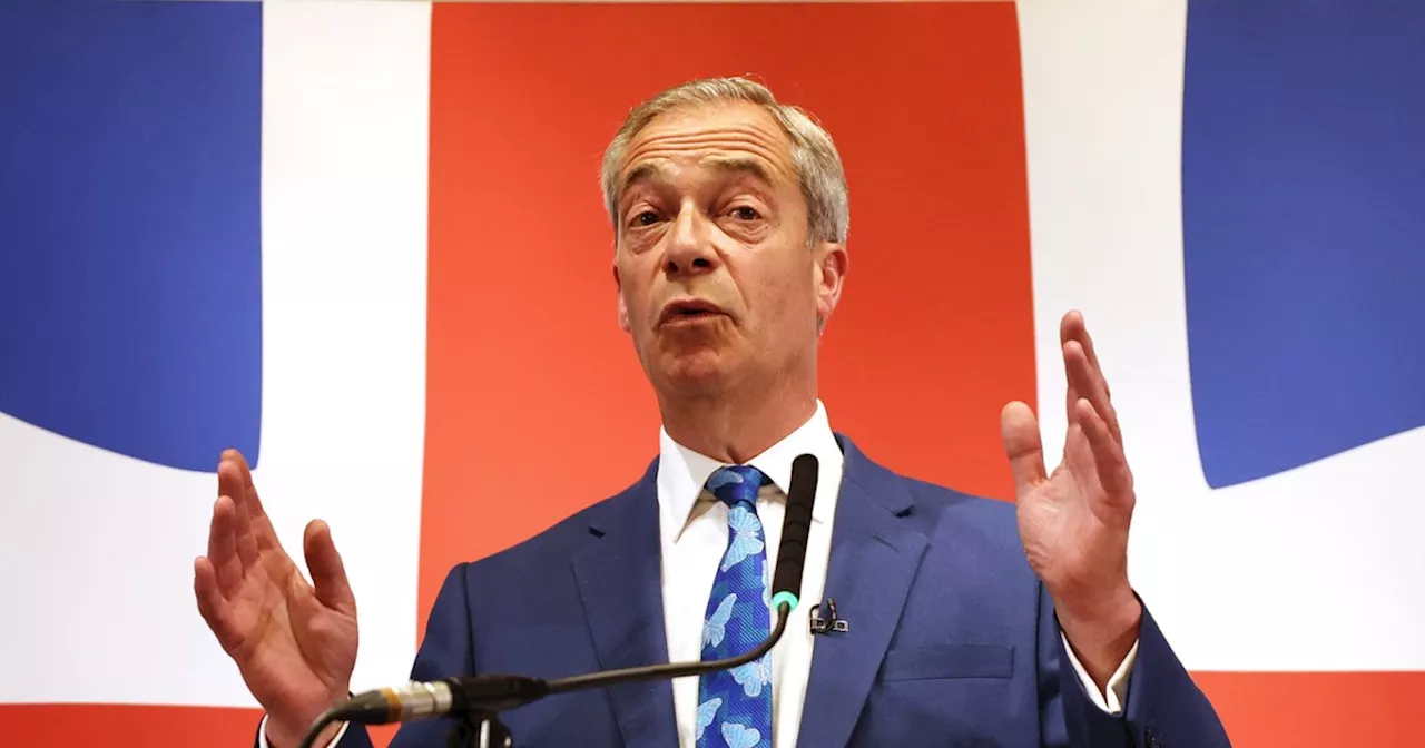 Nigel Farage to run in U.K. election in blow to PM Sunak