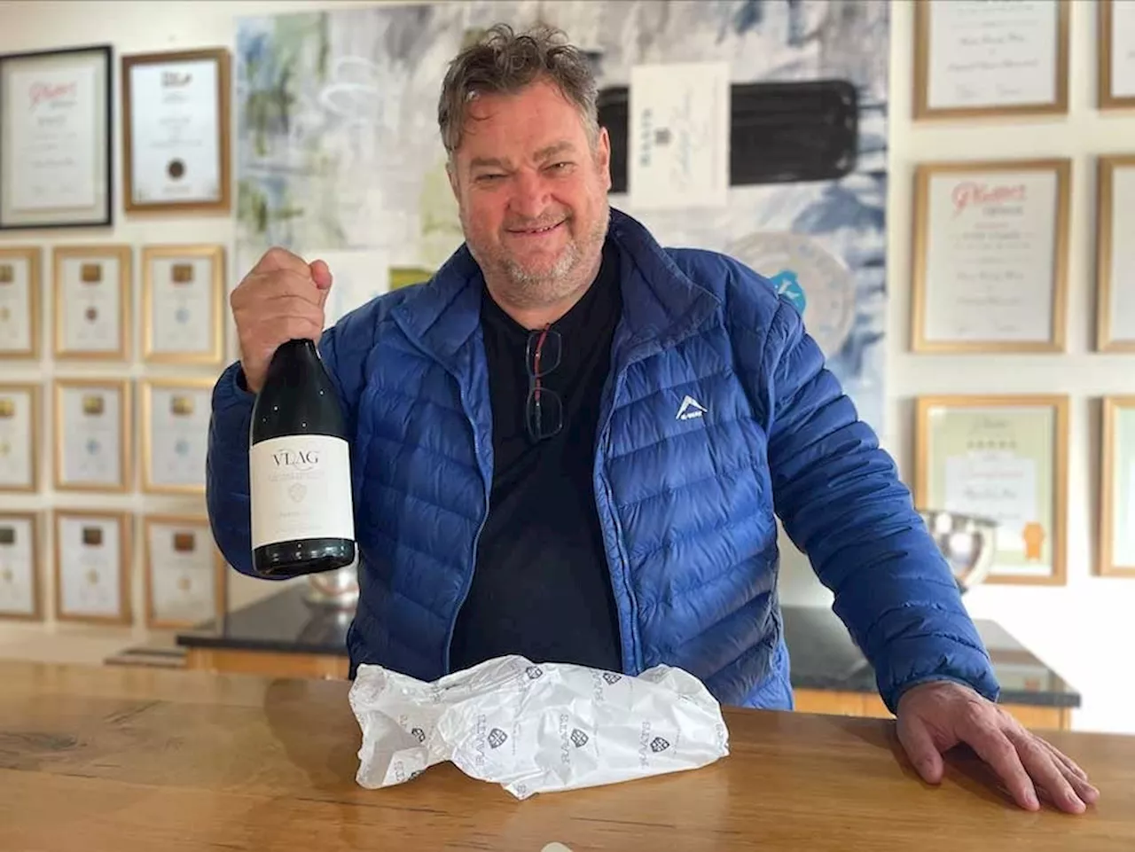 Bruwer Raats plants another regional Cabernet Franc Vlag