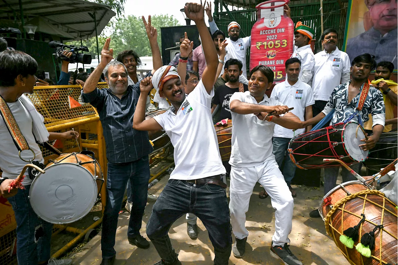 Indian Opposition Celebrates as Modi's BJP Faces Shock Election Setback