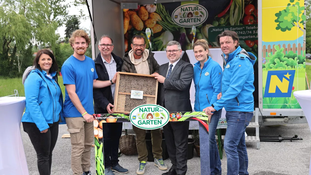 Karl Ploberger gab Gartentipps beim „Natur im Garten“-Bauernmarkt