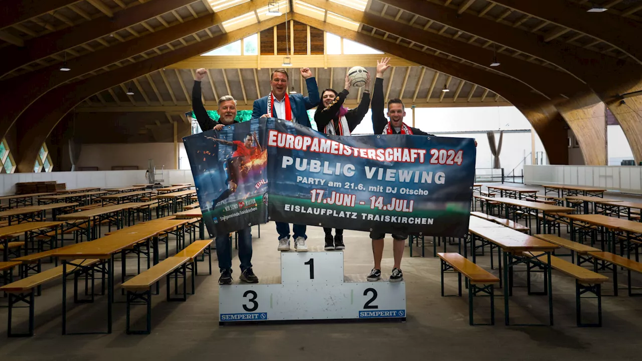 Public Viewing im Bezirk Baden: Hier schauen alle Fußball