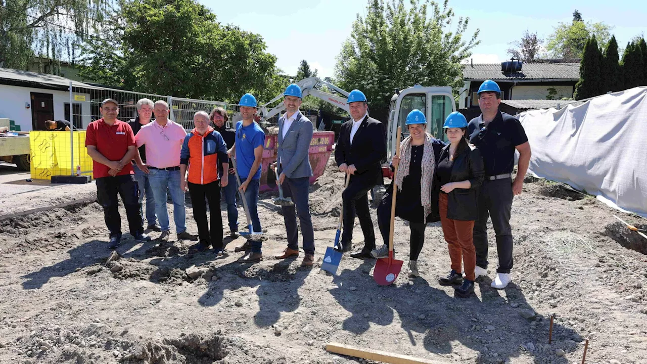 Start für den neuen Bauhof im Strombad Kritzendorf