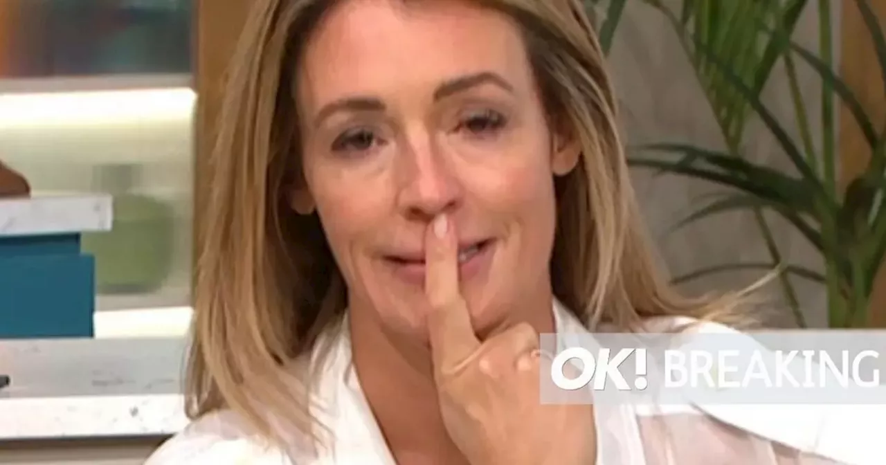 Cat Deeley breaks down in tears on This Morning and comforted by Ben Shephard