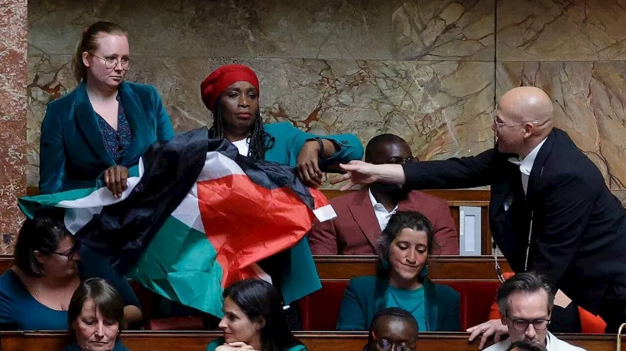 « Il faut un drapeau palestinien chaque mardi » à l’Assemblée, estime la députée LFI Rachel Keke