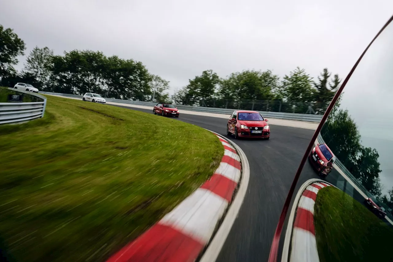 We drove a Mk5 Golf GTI at the N24