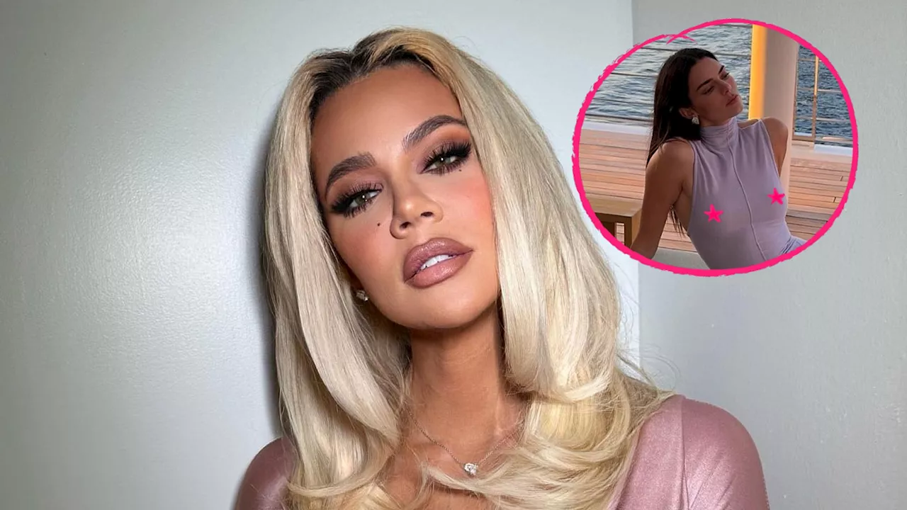 Merkwürdig? Khloé Kardashian schwärmt von Kendalls Nippeln