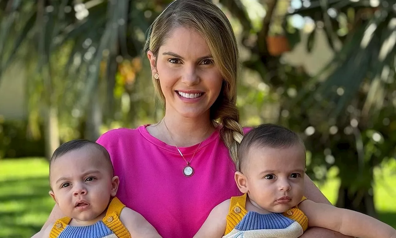 Bárbara Evans atualiza sobre saúde do filho na UTI: 'Teve que fazer duas aspirações'