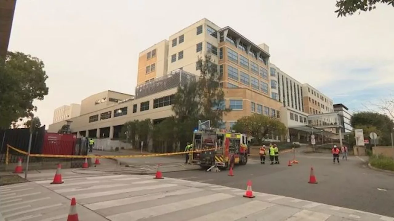 Gas line rupture prompts evacuation of TAFE and hospital in North Sydney