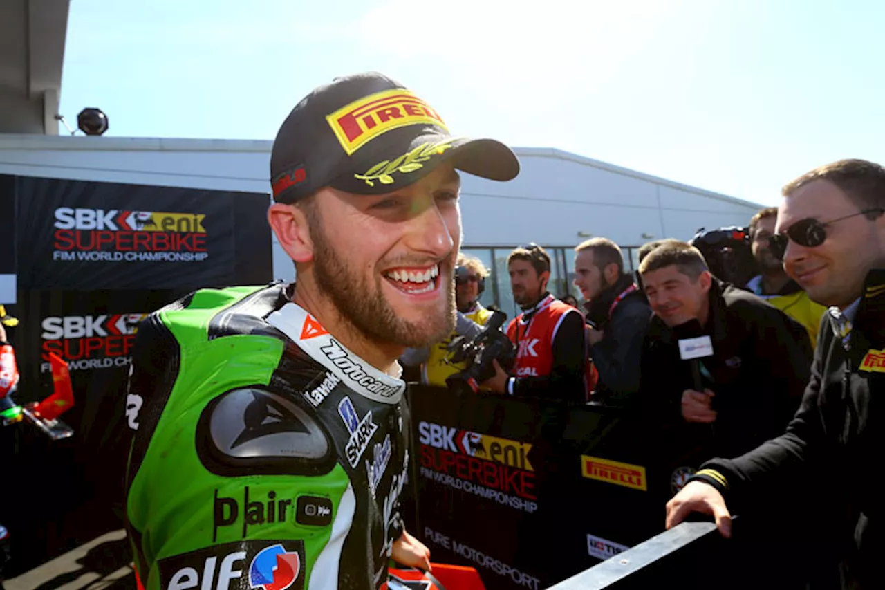 Donington, 1. Lauf: Kawasaki-Ass Tom Sykes gewinnt