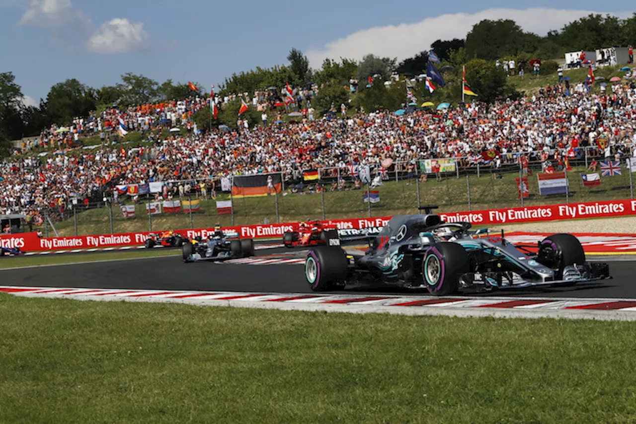 Ungarn-GP: Hamilton siegt, Vettel Zweiter trotz Crash