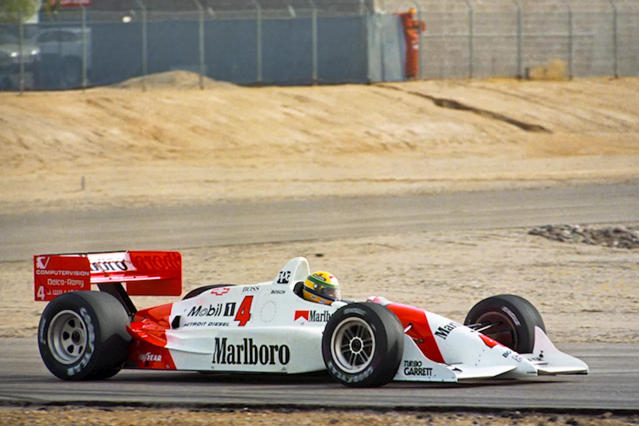 Vor 30 Jahren: Ayrton Senna testet Penske-IndyCar