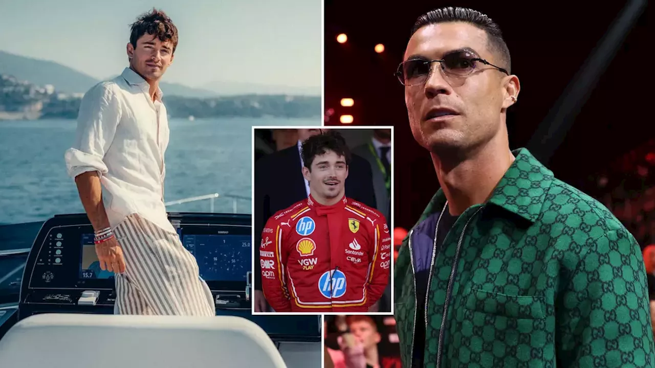 Charles Leclerc joins Cristiano Ronaldo in business venture after F1 Monaco GP victory