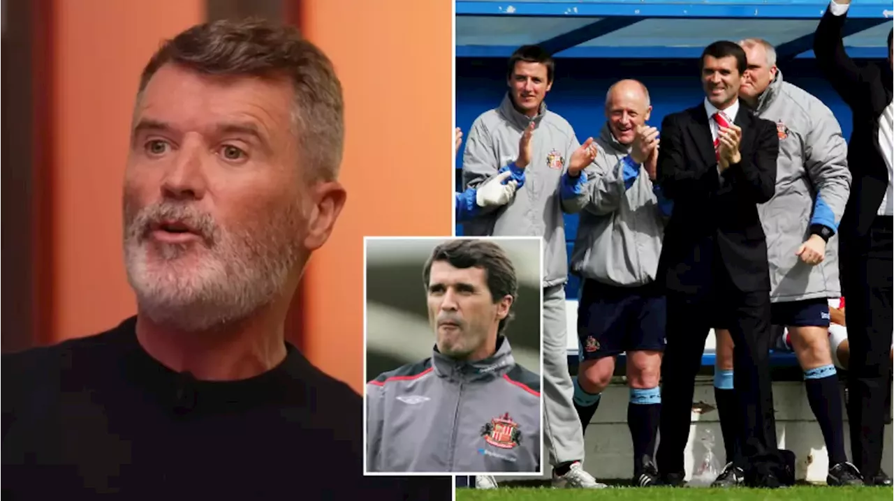 Roy Keane reveals £800 bet he won at Sunderland that 'lost him the dressing room'