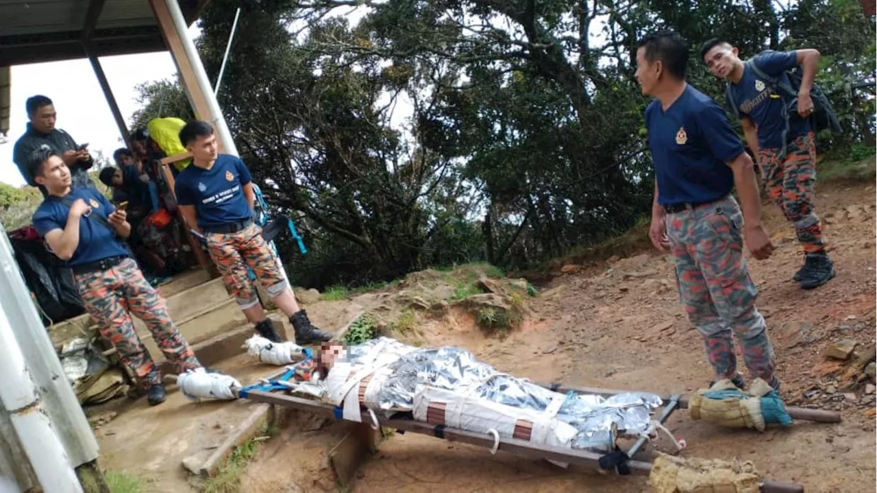 Mosar team rescues injured climber in Mount Kinabalu