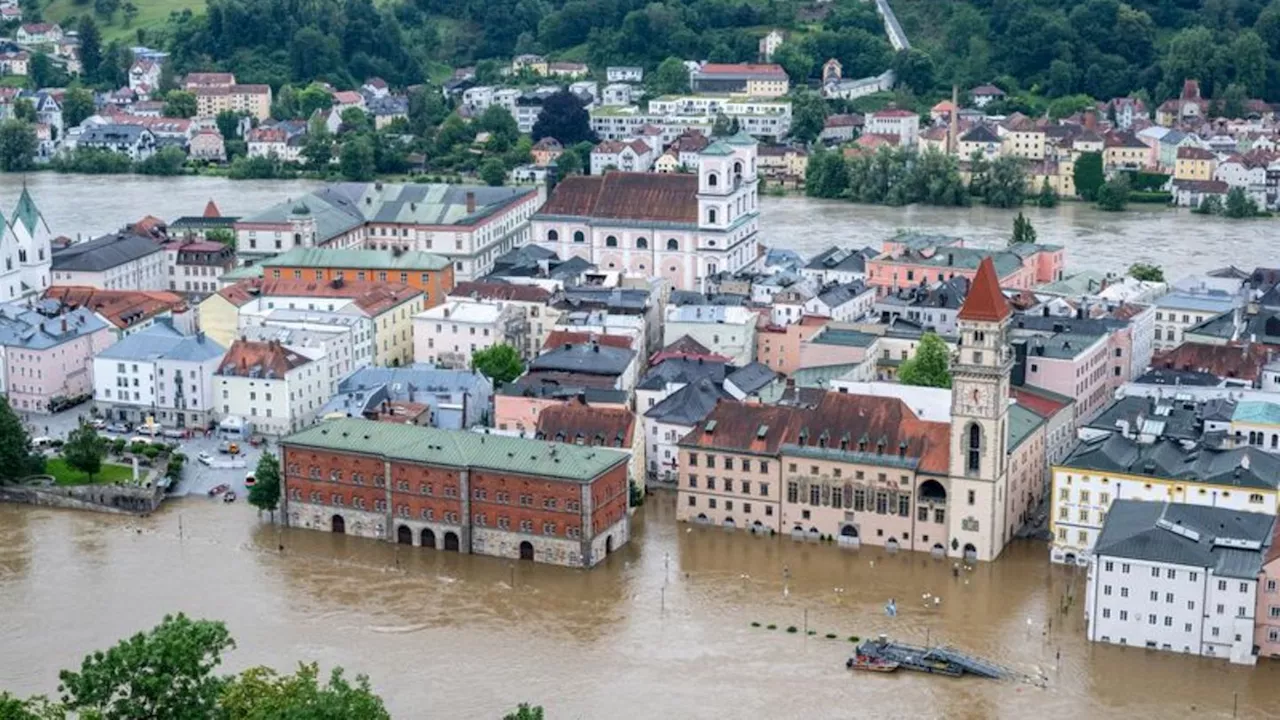 Unwetter: Hochwasser in Süddeutschland bleibt kritisch