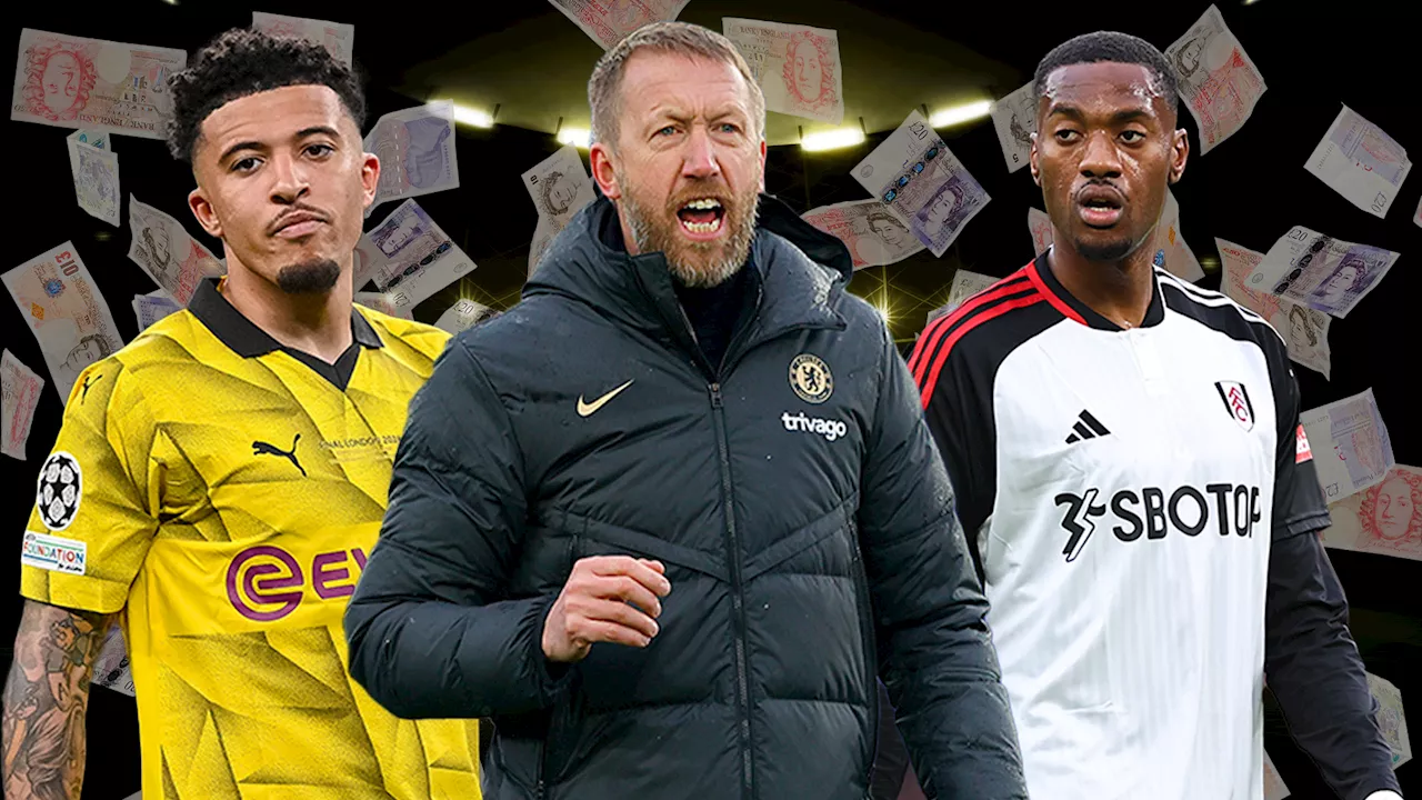 Transfer notebook: Graham Potter in line for England job, Jadon Sancho’s Manchester United dilemma, C...