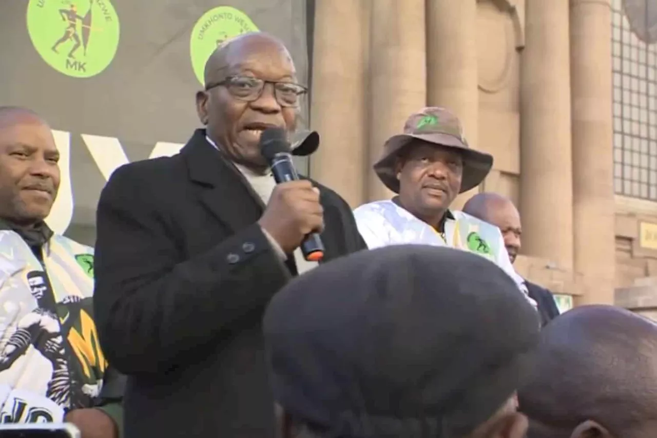 WATCH: Zuma threatens legal action against IEC over election results