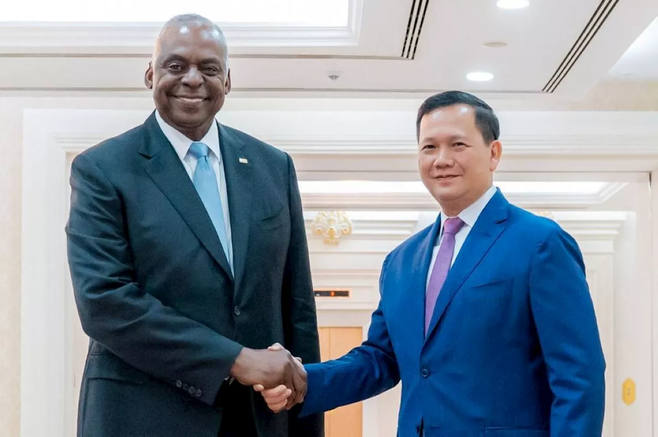 Austin visits China ally Cambodia to strengthen ties