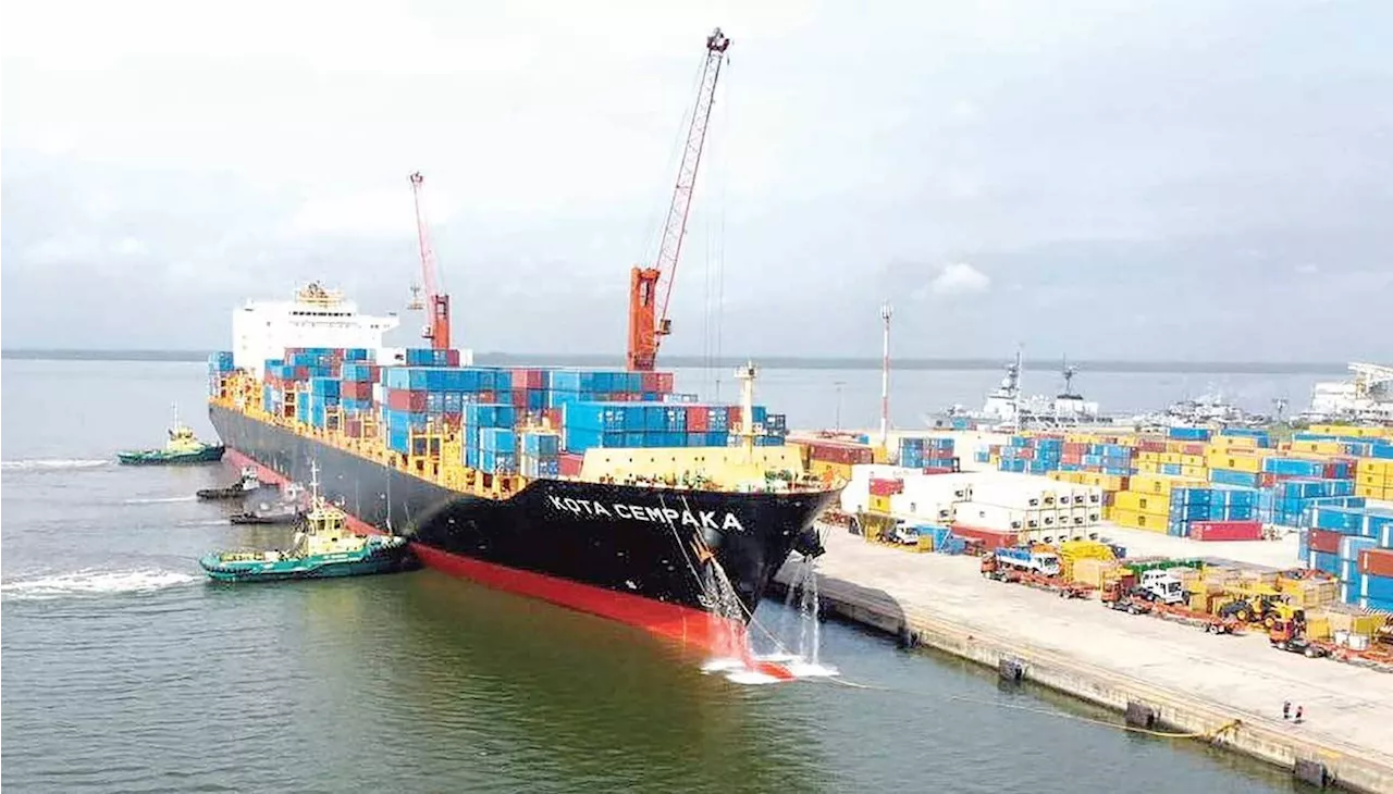 Onne multipurpose terminal welcomes largest boxship